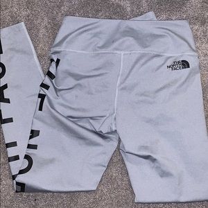 The North Face grey full length leggings